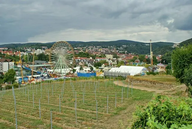 Blick auf den Wurstmarkt in Bad Dürkheim | Foto: Ich