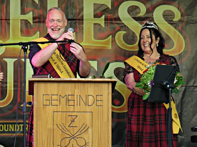 1. Zeiskamer &amp; Pfälzisches Zwiebelkönigspaar: Jürgen MacGregor und Tatjana Müller | Foto: Brigitte Melder
