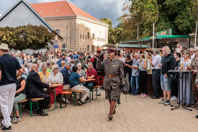 Auftakt zum großen Jubiläumswochenende: In Germersheim ist am Freitagabend das Fest anlässlich von 750 Jahren Stadtrecht offiziell eröffnet worden. | Foto: Paul Needham