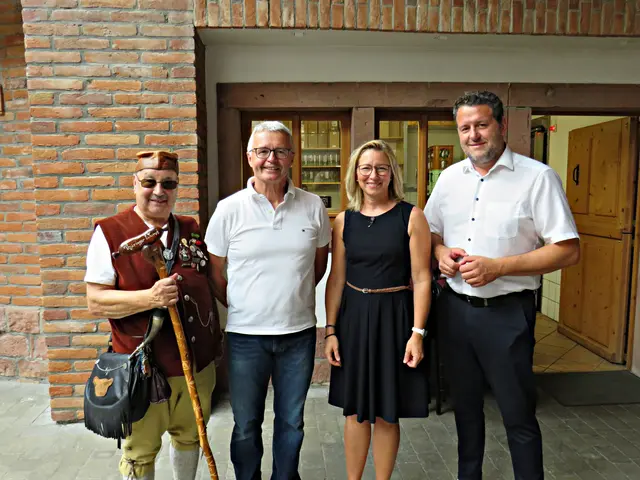 Werner Kästner, Rainer Hartard, Susanne Lechner und Tobias Baumgärtner | Foto: Brigitte Melder
