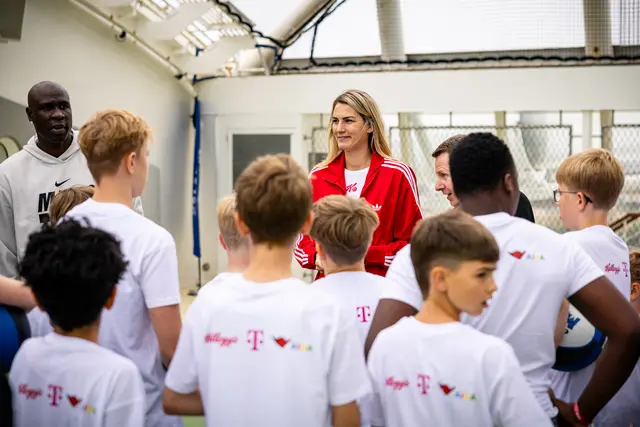 Auf AIDAperla stand im Hamburger Hafen ein Basketball-Event mit Clinic und Programmpunkten an Deck im Mittelpunkt. | Foto: AIDA Cruises/Marc Klein