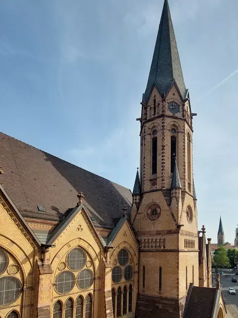 Die Apostelkirche entstand Ende des 19. Jahrhunderts.  | Foto: Prot. Jona-Kirchengemeinde/Bartels