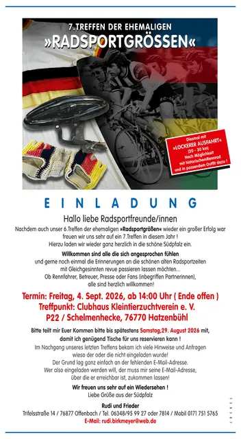 Einladung | Foto: Jockel Faulhaber