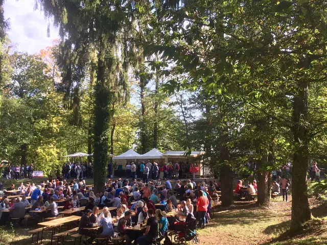 Der Wein- und Kastanienmarkt in Edenkoben findet am 10. und 11. Oktober unterhalb der Villa Ludwigshöhe im Keschdewald statt. | Foto: Rathaus Edenkoben