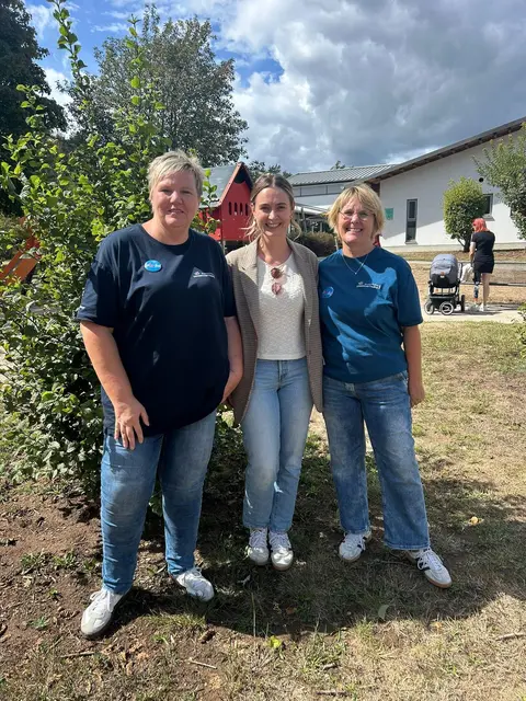 Beim LaLa-Fest in Landstuhl gab es viele Mitmachaktionen. Ein Höhepunkt war die Eröffnung des neuen Spielplatzes. | Foto: Förderschulrektorin Sonja Rolf