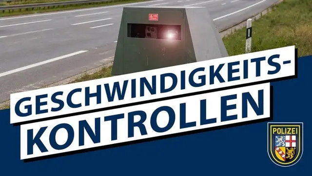 Die saarländische Polizei kündigt für die 37. Kalenderwoche Geschwindigkeitskontrollen auf mehreren Autobahnen, Bundesstraßen und Landstraßen im Saarland an. Betroffen sind unter anderem A1, A6, A8, A62, A620, B41 und B51. | Foto: Landespolizeidirektion Saarland