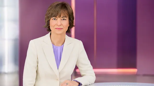 maybrit illner: Der Talk im ZDF nimmt am 3. September die Sachsen-Anhalt-Wahl und die Debatte um die Brandmauer in den Blick. | Foto: ZDF, Foto: Christian Schoppe