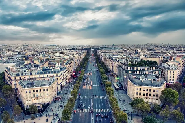 Die Champs Elysée ist 70 Meter breit. Wie in der Kohl-Allee sorgen Bäume für Trennung der Fußwege von der Straße und damit für angenehmere Aufenthaltszonen und mehr Sicherheitsgefühl.  | Foto: stockbym/stock.adobe.com