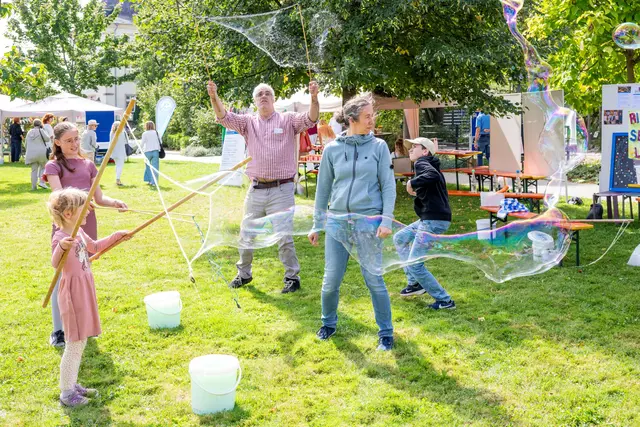 Auf dem Campus der Diakonissen gibt es am Sonntag, 6. September, ein Jahresfest mit Open-Air-Gottesdienst, Bühnenprogramm und vielen Mitmachangeboten für Familien. | Foto: Diakonissen Speyer/Klaus Venus