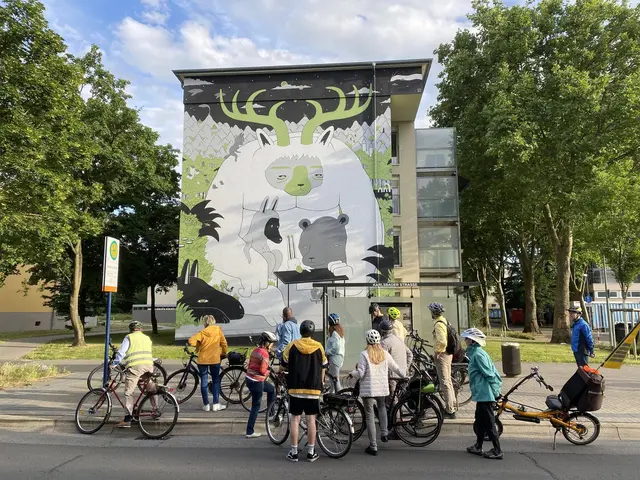 Beim Stadtradeln in Ludwigshafen gibt es zwei kostenfreie Feierabend-Touren zu Wandkunst und zur Jugendfarm Pfingstweide. | Foto: Torsten Kleb