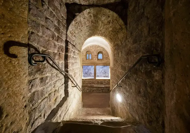 Weitere Sehenswürdigkeit in Speyer: Die Mikwe in Speyer, Teil der SchUM-Stätten und damit Unesco-Welterbe seit 2021 | Foto: Klaus Venus