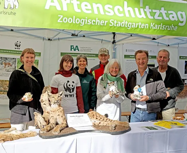 Viele Familien nutzen Aktionstage im Zoo, um Kindern Artenschutz spielerisch näherzubringen. | Foto: Timo Deible / Zoo Karlsruhe