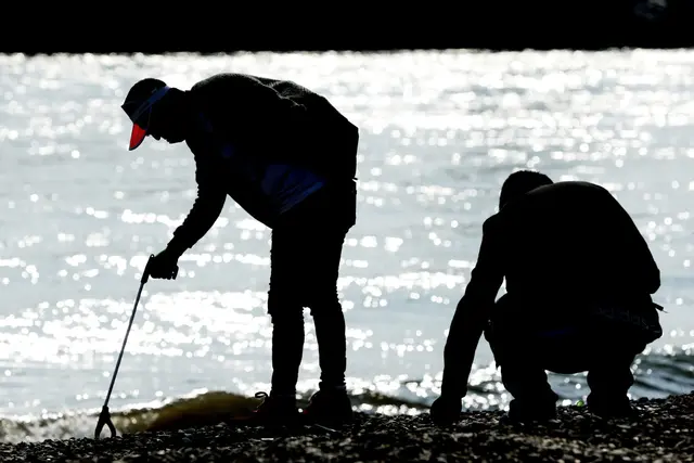 Die Aktion «RhineCleanUp» findet seit 2018 statt. (Archivbild) | Foto: David Young/dpa