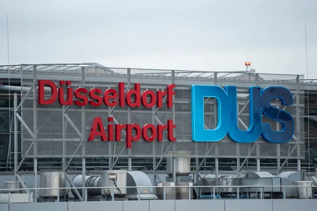 Mit dem U-Bahnhof «Flughafen Terminal» erhält der Düsseldorfer Flughafen eine direkte Anbindung an das Stadtbahnnetz. | Foto: Christophe Gateau/dpa/dpa-mag