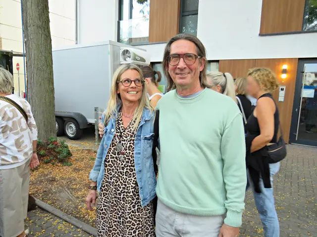Aus Monnem gekommen: Uwe Rehren mit Frau | Foto: Brigitte Melder
