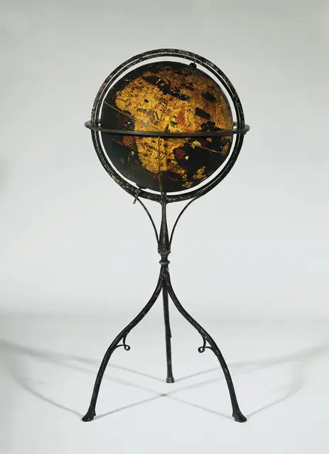 Foto: Der Globus des Martin Behaim, Nürnberg 1492-94; Foto GNM, Jürgen Musolf