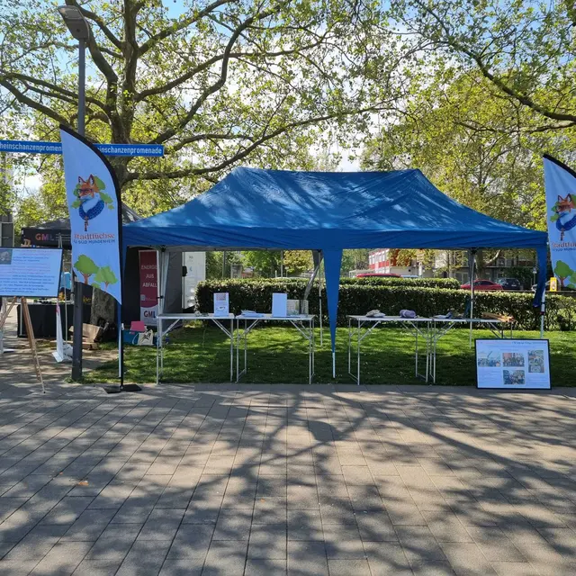 Infostand der Stadtfüchse LU - Süd/Mundenheim | Foto: Stadtfüchse LU - Süd/Mundenheim