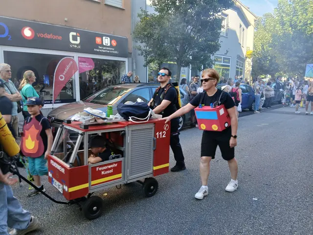 Auch die Feuerwehr Kusel war dabei | Foto: Anja Stemler