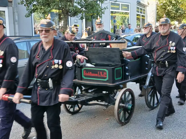 Die Alterskameradschaft der Feuerwehr | Foto: Anja Stemler