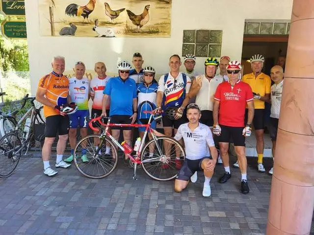 Die Teilnehmer der Radausfahrt über 45km | Foto: Rudi Birkmeyer
