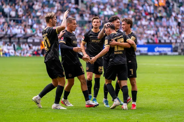 Liga-Neuling Elversberg bot beim 4:3-Sieg in Gladbach ein Spektakel. | Foto: David Inderlied/dpa