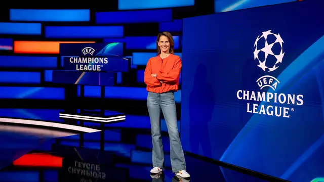 ZDFsportstudio UEFA Champions League: Katrin Müller-Hohenstein führt zum Auftakt durch zwei Highlight-Sendungen im ZDF. | Foto: ZDF, Foto: Torsten Silz