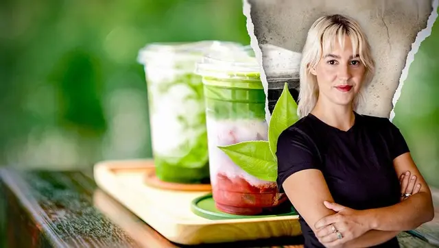 Grün, grüner, Matcha! Reporterin Victoria Reichelt will herausfinden, was hinter dem Hype um das grüne Pulver steckt.

 | Foto: Copyright: ZDF/Ralf Gemmecke