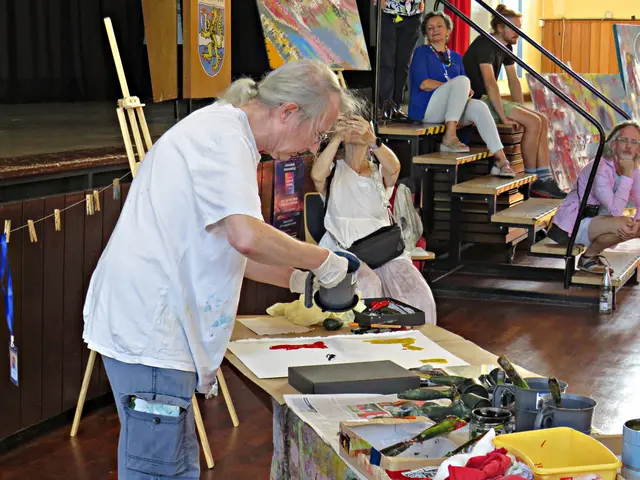 Bei der Arbeit | Foto: Brigitte Melder