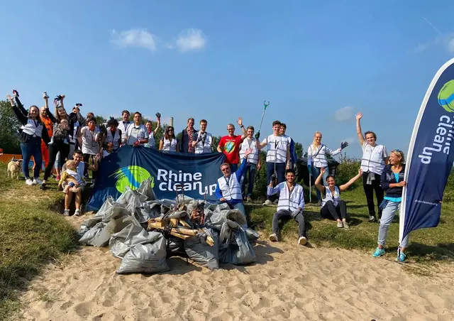 Die Rhine Clean Ups ziehen oft meist über tausend Besucher an | Foto: RhineCleanUp GmbH