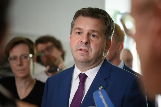 Sachsen-Anhalt sollte im Oktober den Vorsitz der Ministerpräsidentenkonferenz übernehmen.  | Foto: Klaus-Dietmar Gabbert/dpa