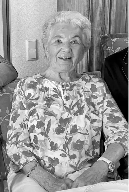 Margarete Boiselle-Vogler an ihrem 98. Geburtstag. Die Unternehmerin und langjährige SPD-Stadträtin starb am Sonntag. Sie wurde 104 Jahre alt. | Foto: SPD Speyer