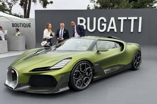 Ein Bugatti Brouillard. (Archivbild) | Foto: Thomas Geiger/dpa-tmn
