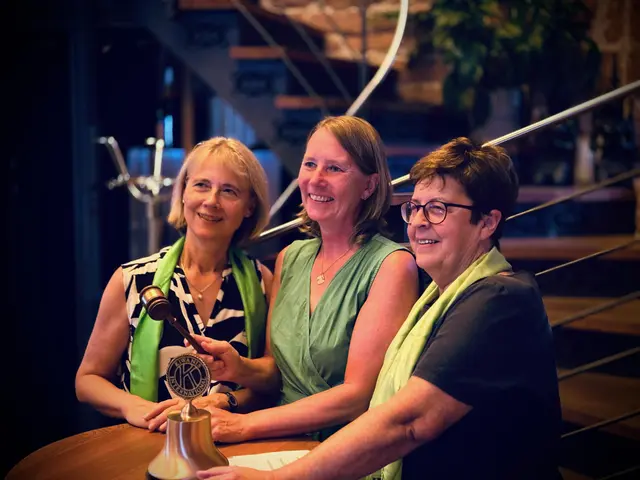 Kiwanis Vorstand 2026/2027 (v.l.): Nicole Kaminsky, Dr. Katja Jewski, Monika Kabs (es fehlt: Sofia Lorenz) | Foto: Michael Becker