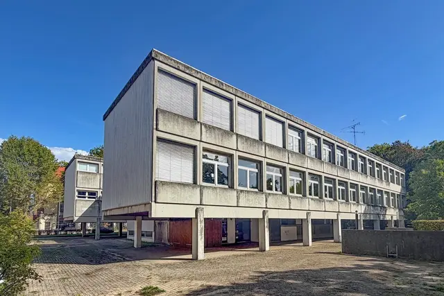 Blick auf den "Pfinzbau" | Foto: Klaus Eppele