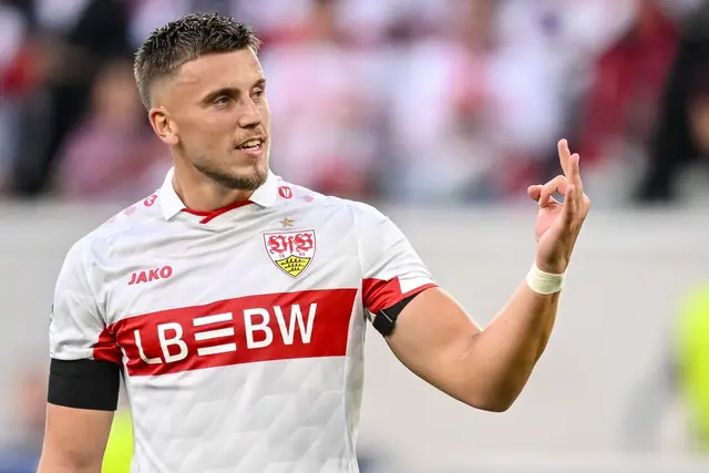 Matchwinner gegen Stavanger: Stuttgarts Ermedin Demirovic. | Foto: Harry Langer/dpa