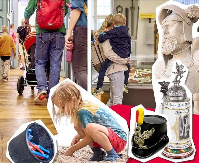 Beim Kindertag im Pfinzgaumuseum stehen Mitmach-Angebote für Familien im Mittelpunkt. | Foto: ONUK und Bruno Kelzer