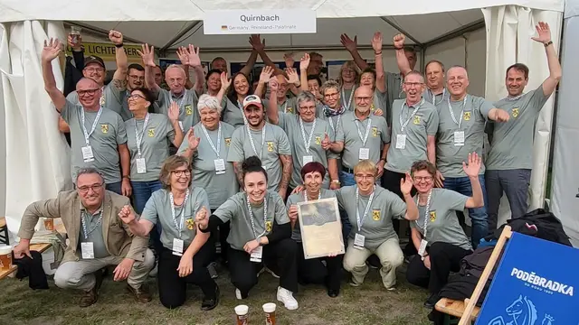 Quirnbach hat seine Goldmedaille beim European Village Renewal Award in Tschechien offiziell erhalten. | Foto: Jochen Körbel