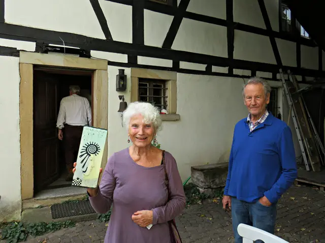 Ein bemalter Tetrapak fand großes Interesse | Foto: Brigitte Melder