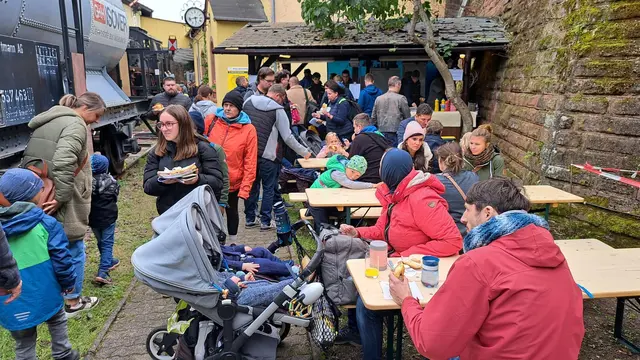 Auch für Verpflegung ist bestens gesorgt. | Foto: Hark-Oluf Asbahr