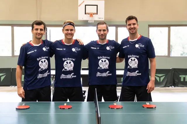Unsere Erste: v.l.: Marcel Neumaier, Michael Pfeiffer, Christian Back, Felix Köhler | Foto: M.H.