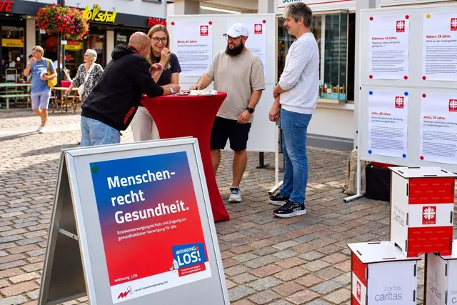 Die Caritas hat in Landau über verdeckte Wohnungslosigkeit und konkrete Hilfsangebote informiert. | Foto: Gereon Hoffmann