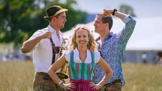 Das Duell ums Zelt - Dein Fest, Deine Musi: Junge Musikgruppen treten auf bayerischen Volksfesten in Challenges gegeneinander an. | Foto: BR Bayerischer Rundfunk