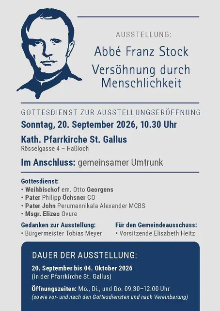 Flyer zur Ausstellung - Seite 1 | Foto: Jürgen Vogt