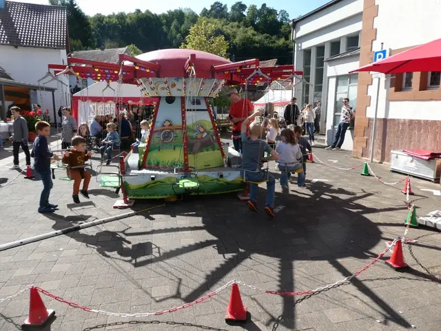 Auch die Kleinen sollen eine schöne Zeit auf der Kerwe verbringen. | Foto: Ortsgemeinde Schwanheim