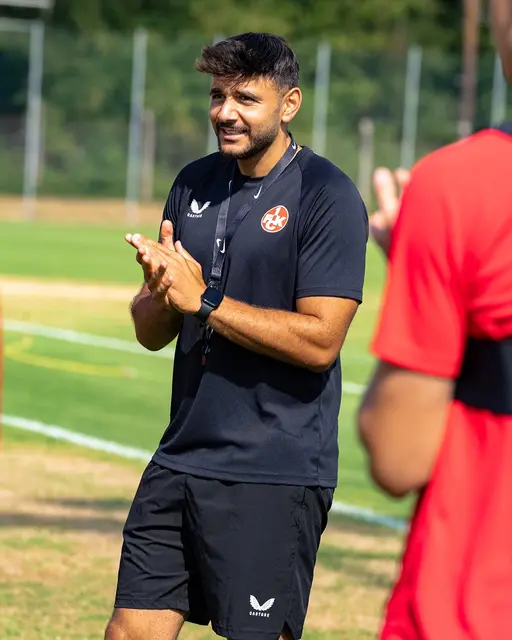 Eimen Baffoun übernimmt gemeinsam mit seinem bisherigen Co-Trainer Anthony Hannemann die Regionalligamannschaft | Foto: 1. FC Kaiserslautern