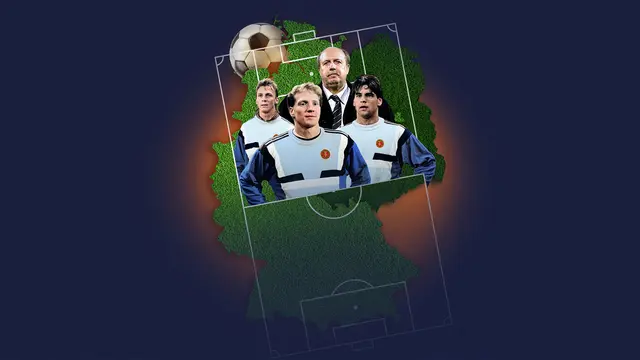 Go West! – Die letzte Elf der DDR: Die Dokuserie blickt auf DDR-Fußballstars und die Folgen des Mauerfalls für ihre Karrieren. | Foto: ZDF