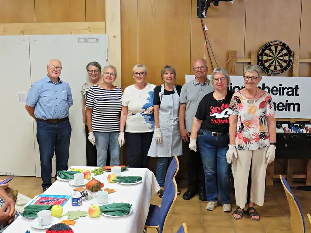 Die ehrenamtlichen HelferInnen vom Seniorenbeirat | Foto: Brigitte Melder