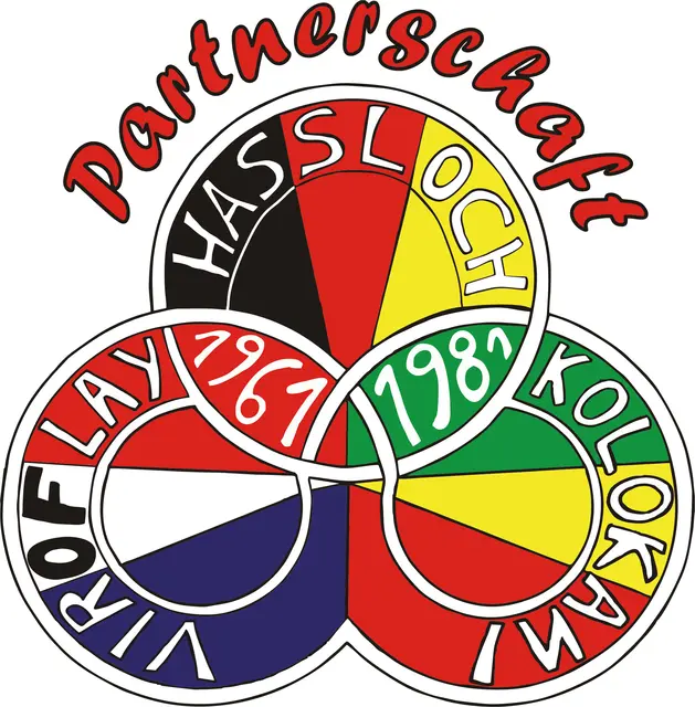 Logo der Partnerschaften Viroflay - Haßloch - Kolokani | Foto: Jürgen Vogt