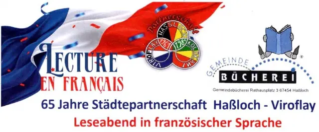 französicher Leseabend in der Gemeindebücherei Haßloch | Foto: Gemeindebücherei Haßloch