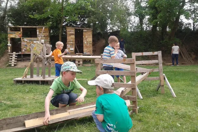 Kinder können auf der Farm kreativ werden und eigene Ideen umsetzen. | Foto: Kinder-und Jugendfarm Landau